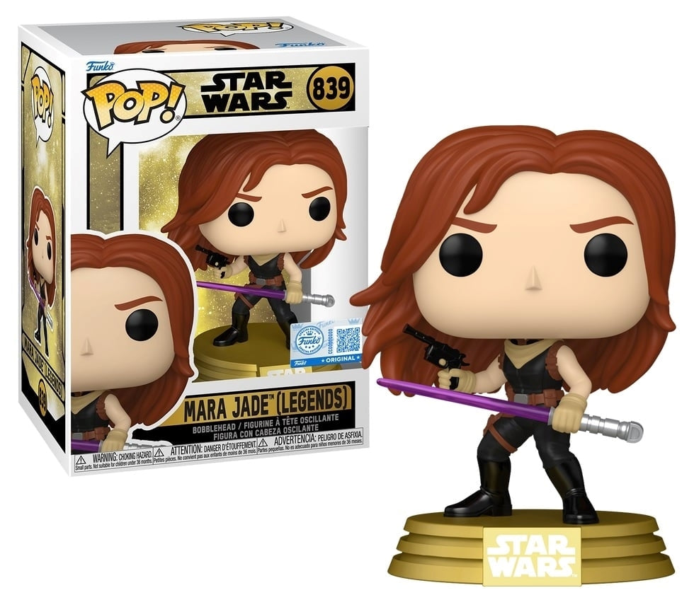 FUNKO POP Star Wars - 839 Mara Jade (Legends) (Exclusive) 9 cm - Disponibile in 2/3 giorni lavorativi Funko
