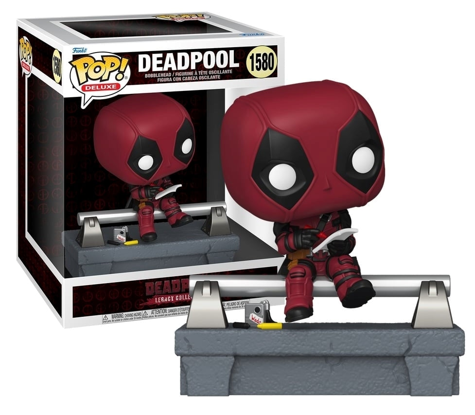 FUNKO POP Deluxe Marvel: Deadpool - 1580 Deadpool On Bridge - Disponibile in 2/3 giorni lavorativi Funko