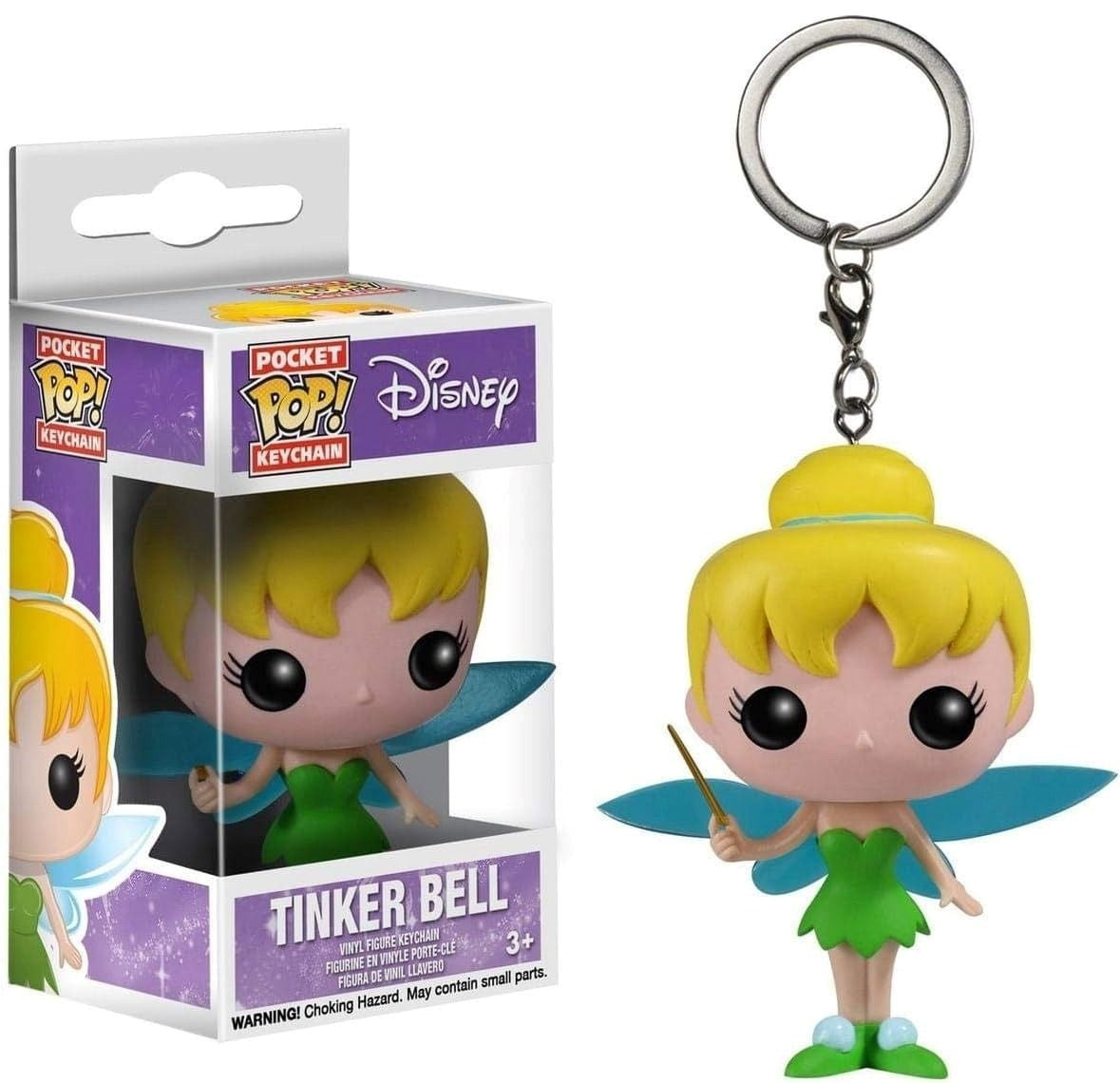 FUNKO POP Keychain Disney: Peter Pan - Tinker Bell - Disponibile in 2/3 giorni lavorativi Funko