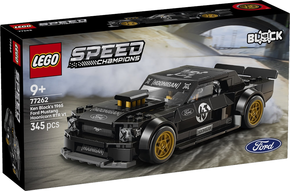 LEGO 77262 SPEED CHAMPIONS - Ford Mustang ’65 Hoonicorn V1 di Ken Block - Disponibile in 2/3 giorni lavorativi LEGO