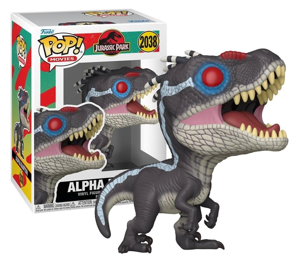 FUNKO POP Movies: Jurassic Park - 2038 Alpha Raptor 9cm Funko