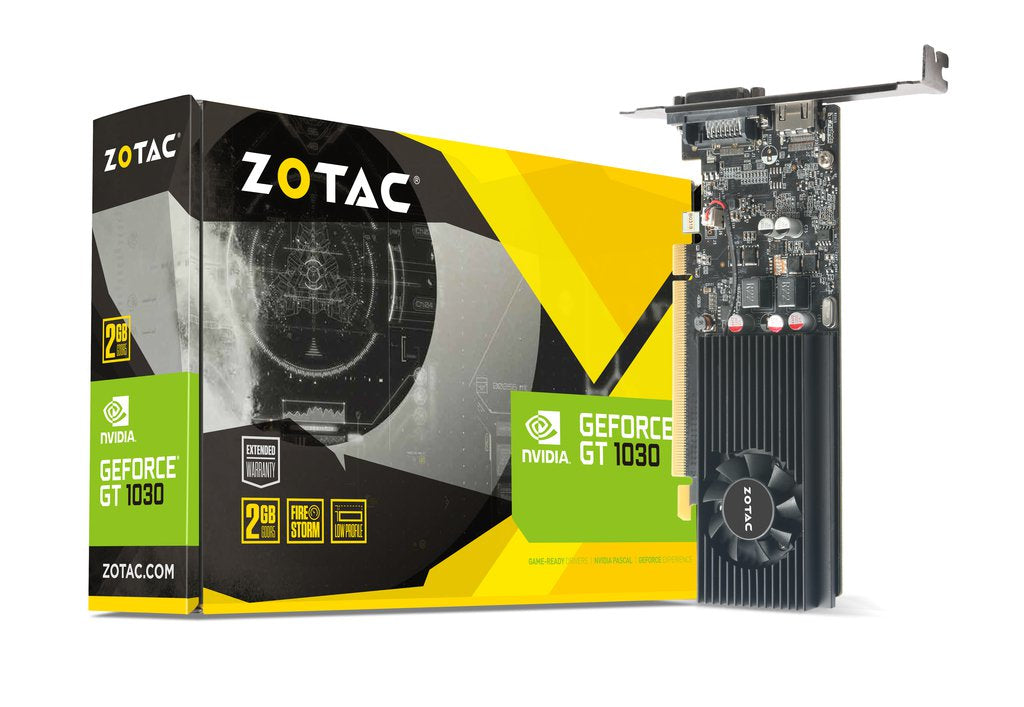 Zotac ZT-P10300A-10L scheda video NVIDIA GeForce GT 1030 2 GB GDDR5 - Disponibile in 6-7 giorni lavorativi