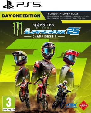 PS5 Monster Energy Supercross 25 The Official Videogame D1 Ed EU Milestone