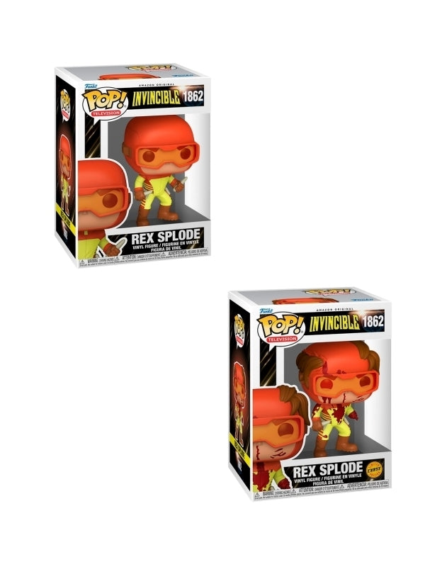 FUNKO POP Television: Invincible - 1862 Rex Splode With Chase 9cm Funko