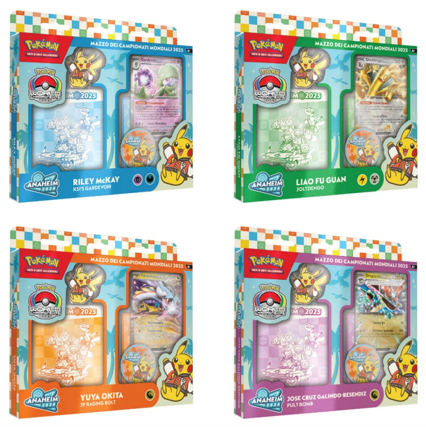 POKEMON - Mazzo dei Campionati Mondiali 2025 - ITA Pokemon International