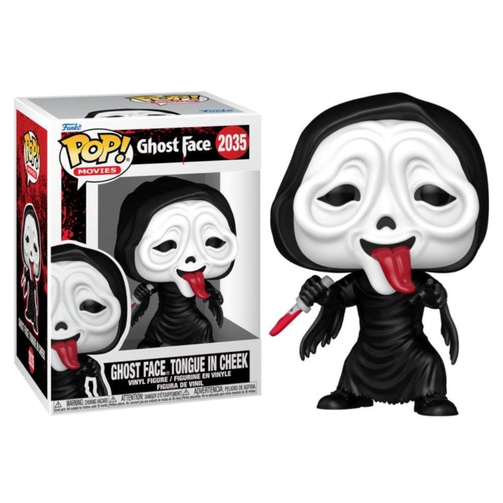 FUNKO POP Movies: Ghost Face - 2035 Ghost Face Tongue in Cheek 9cm - Disponibile in 2/3 giorni lavorativi Funko
