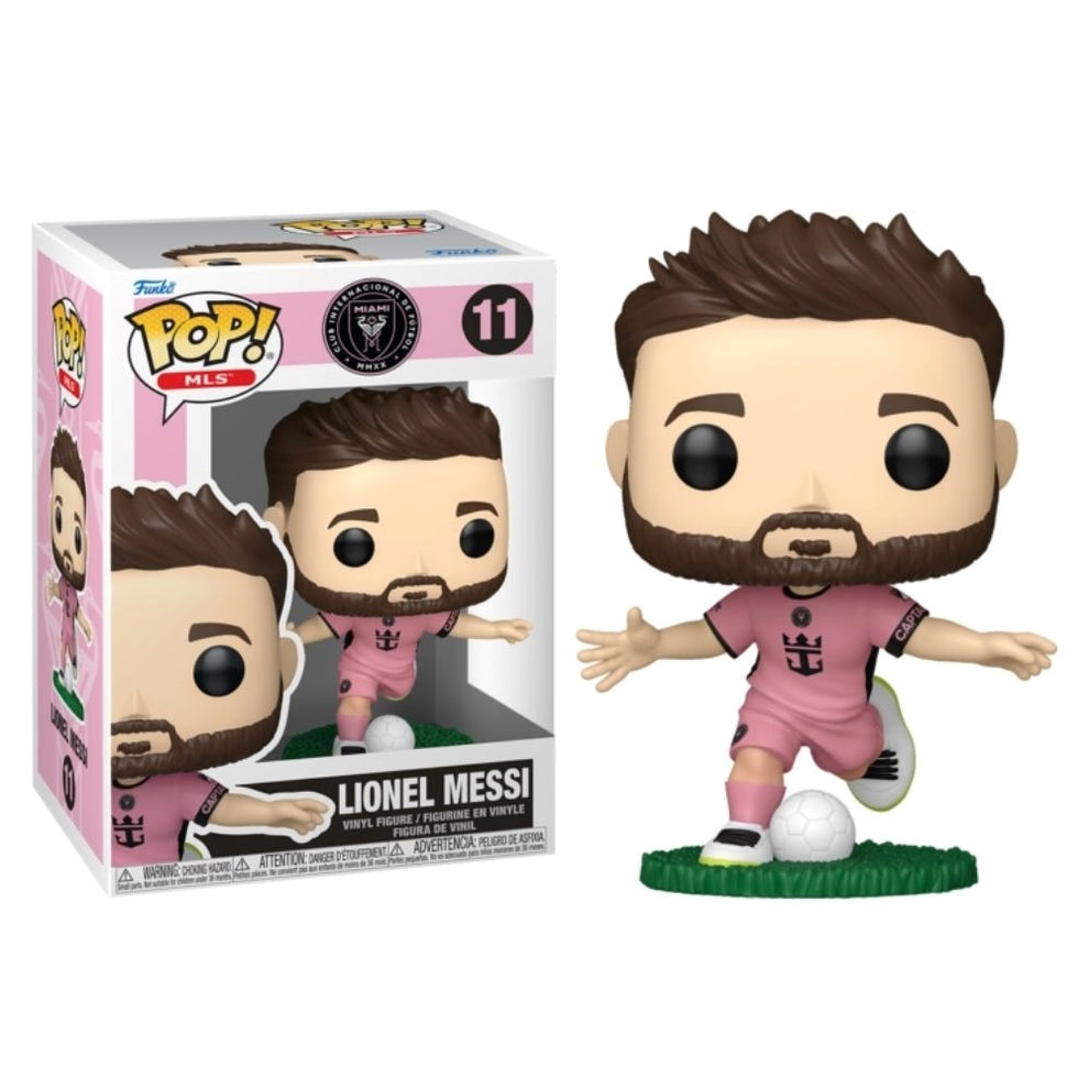FUNKO POP MLS: Inter Miami - 11 Lionel Messi (Pink Uniform) 9cm - Disponibile in 2/3 giorni lavorativi Funko