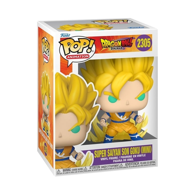 FUNKO POP Animation: Dragon Ball Daima - 2305 Super Saiyan Goku With Chase 9cm - Disponibile in 2/3 giorni lavorativi Funko