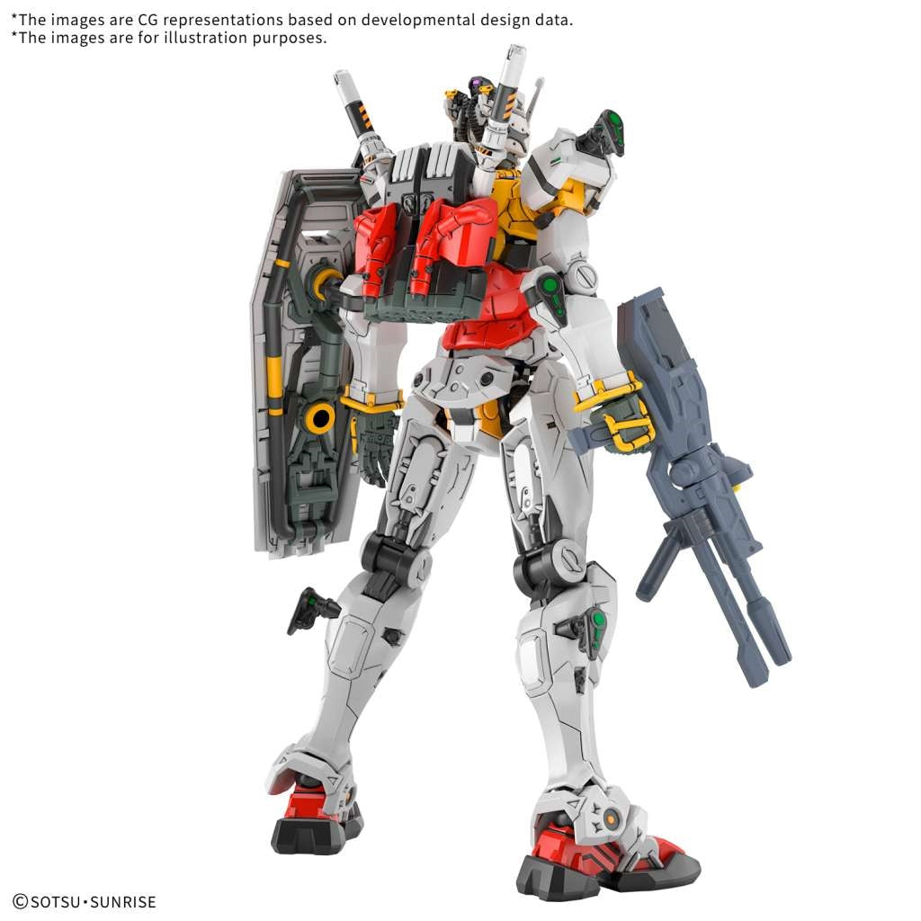 107291 BANDAI - Hg White Gundam Gq 1/144 Bandai