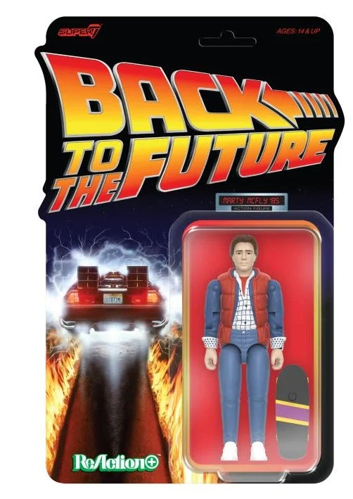 112766 - Back To The Future Wave 1 Marty Mcfly '85 Reaction+ Figure GED