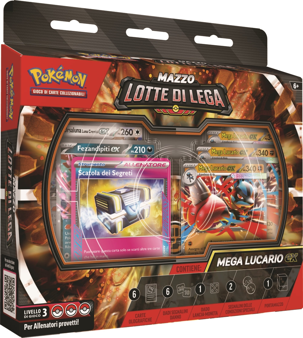 POKEMON - Mazzo Lotte di Lega Mega Lucario EX - ITA Pokemon International