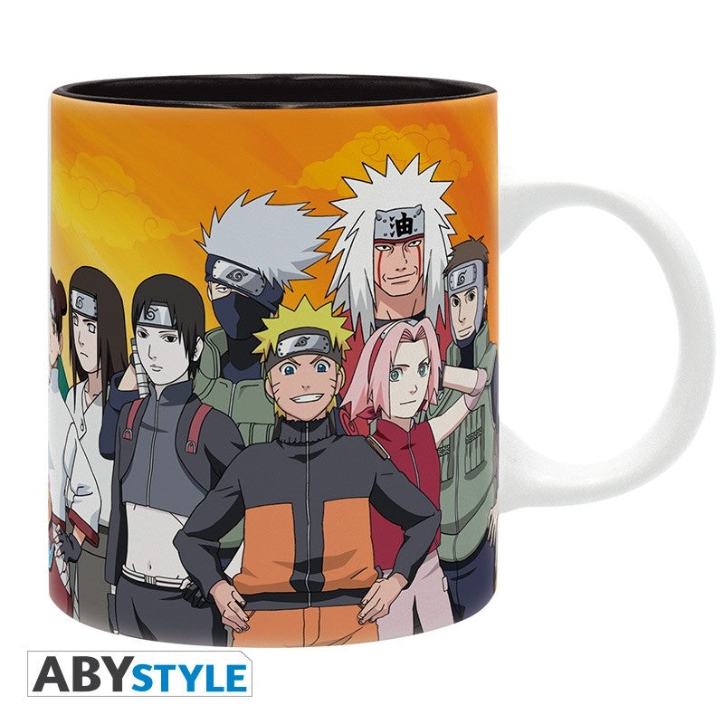 ABYSTYLE NARUTO SHIPPUDEN - Tazza 320 ml: "Konoha Ninjas Abystyle