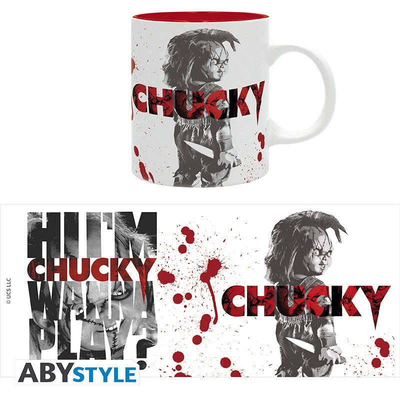 ABYSTYLE CHILD'S PLAY : CHUCKY - Tazza 320 ml: "Blood Abystyle