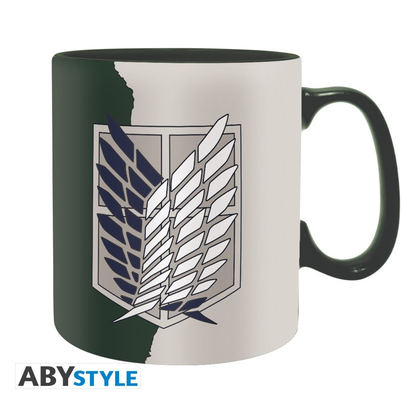 ABYSTYLE ATTACK ON TITAN - Tazza 460 ml: "Emblem S4 Abystyle