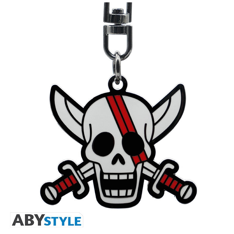 ABYSTYLE ONE PIECE - Keychain - Skull Shanks X4 Abystyle