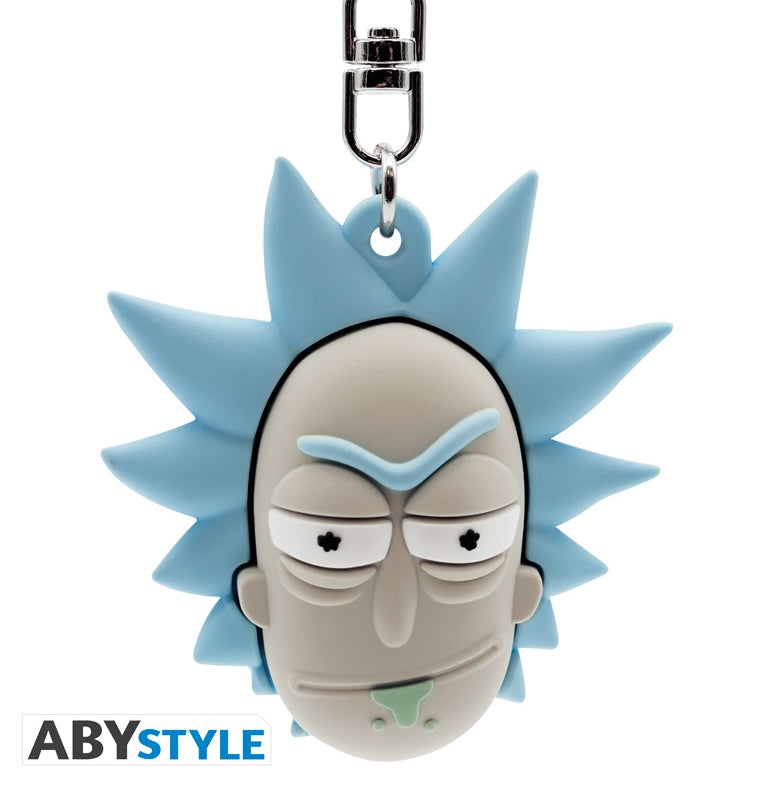 ABYSTYLE RICK AND MORTY - Keychain 3D - Rick Sanchez Abystyle