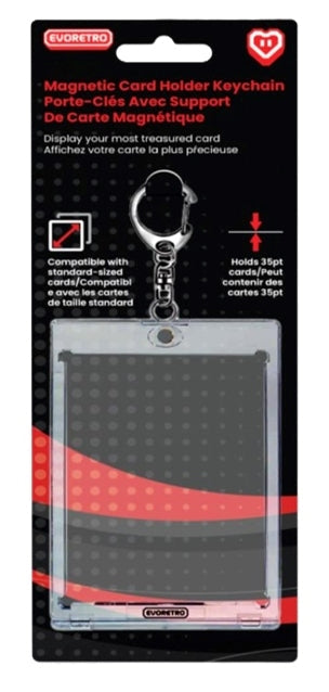 EVORETRO - Magnetic Card Holder Keychain Evoretro
