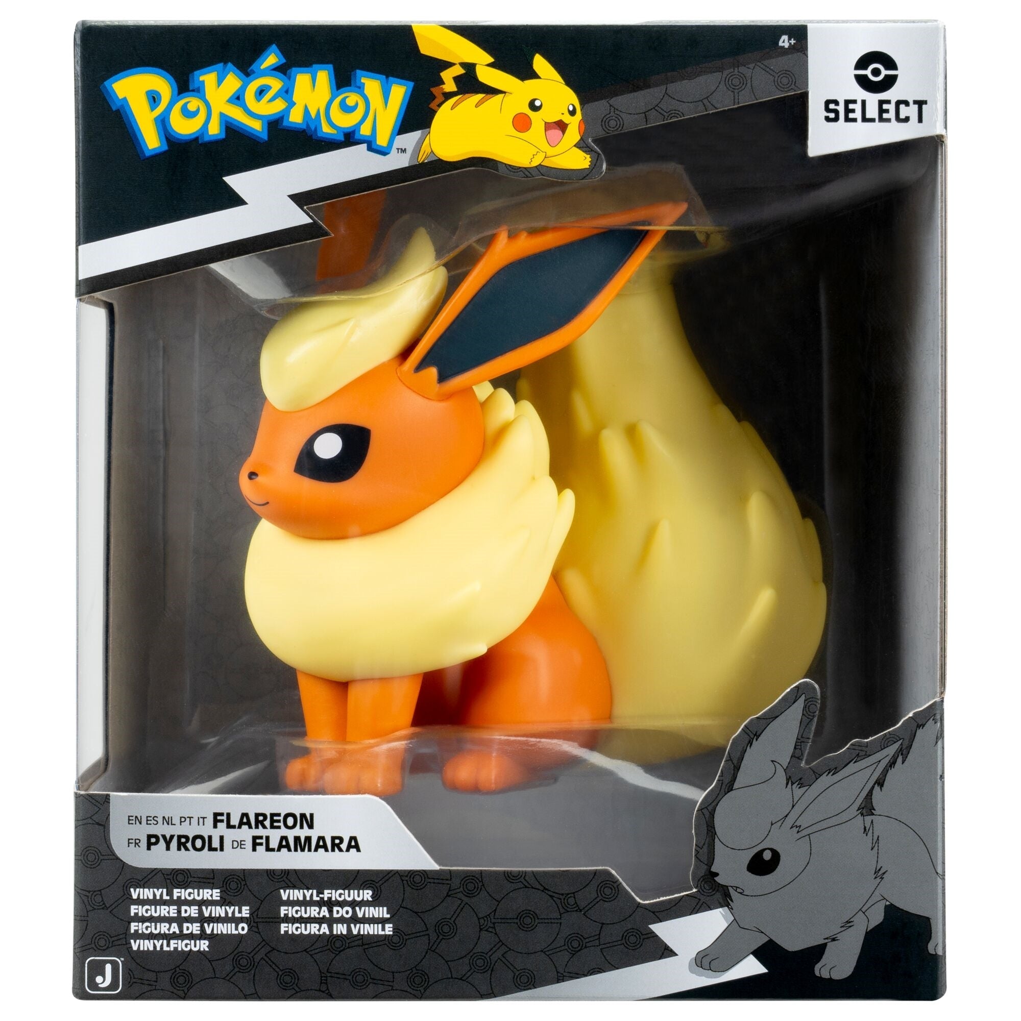 JAZWARES Select: Pokemon - Flareon 12cm Jazwares