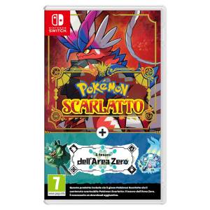 Switch Pokemon Scarlatto + DLC Il Tesoro dell'Area Zero Nintendo