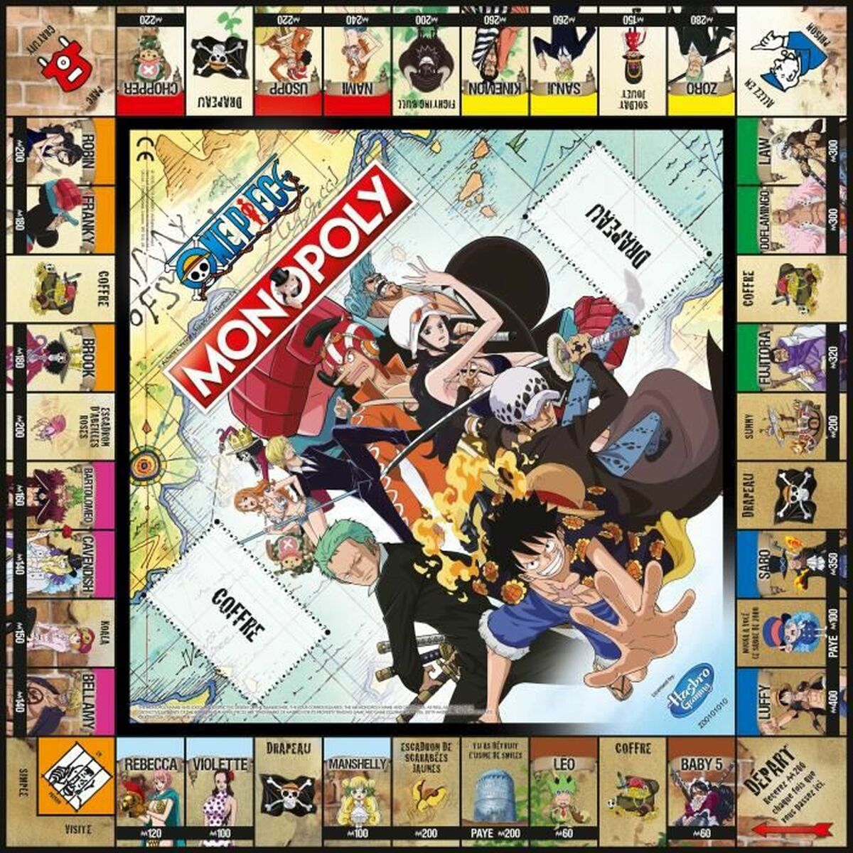 Gioco da Tavolo Winning Moves Monopoly One Piece (FR) (Francese) - Disponibile in 3-4 giorni lavorativi