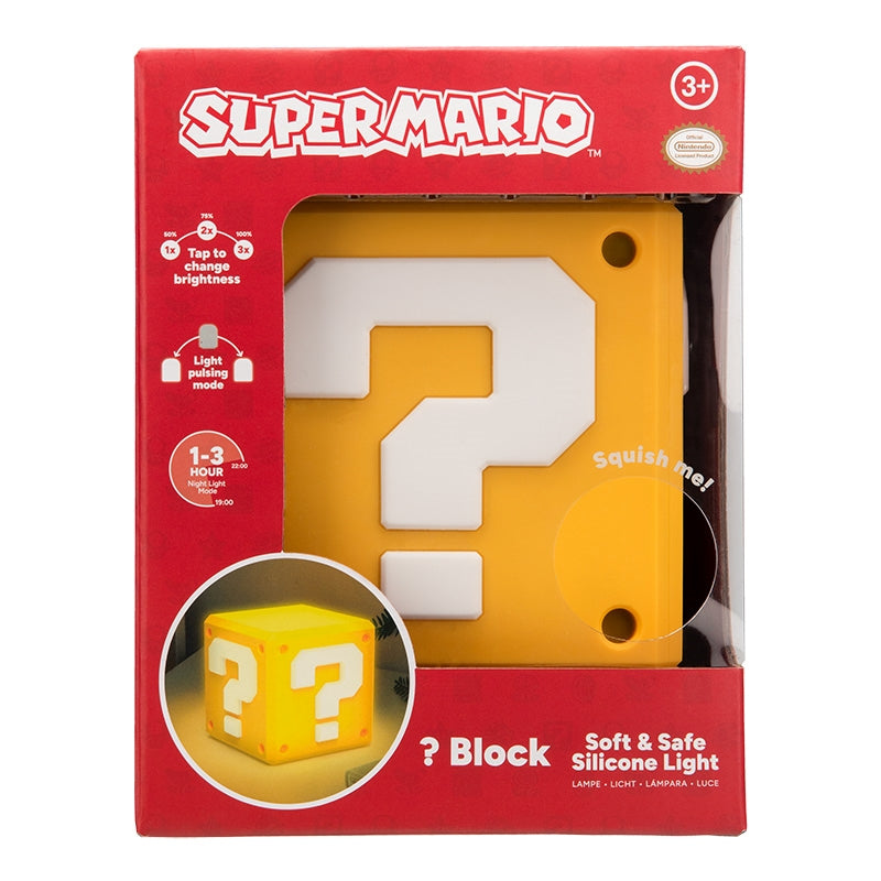 PALADONE - Question Block SquishyGlo Light Rechargeable Paladone