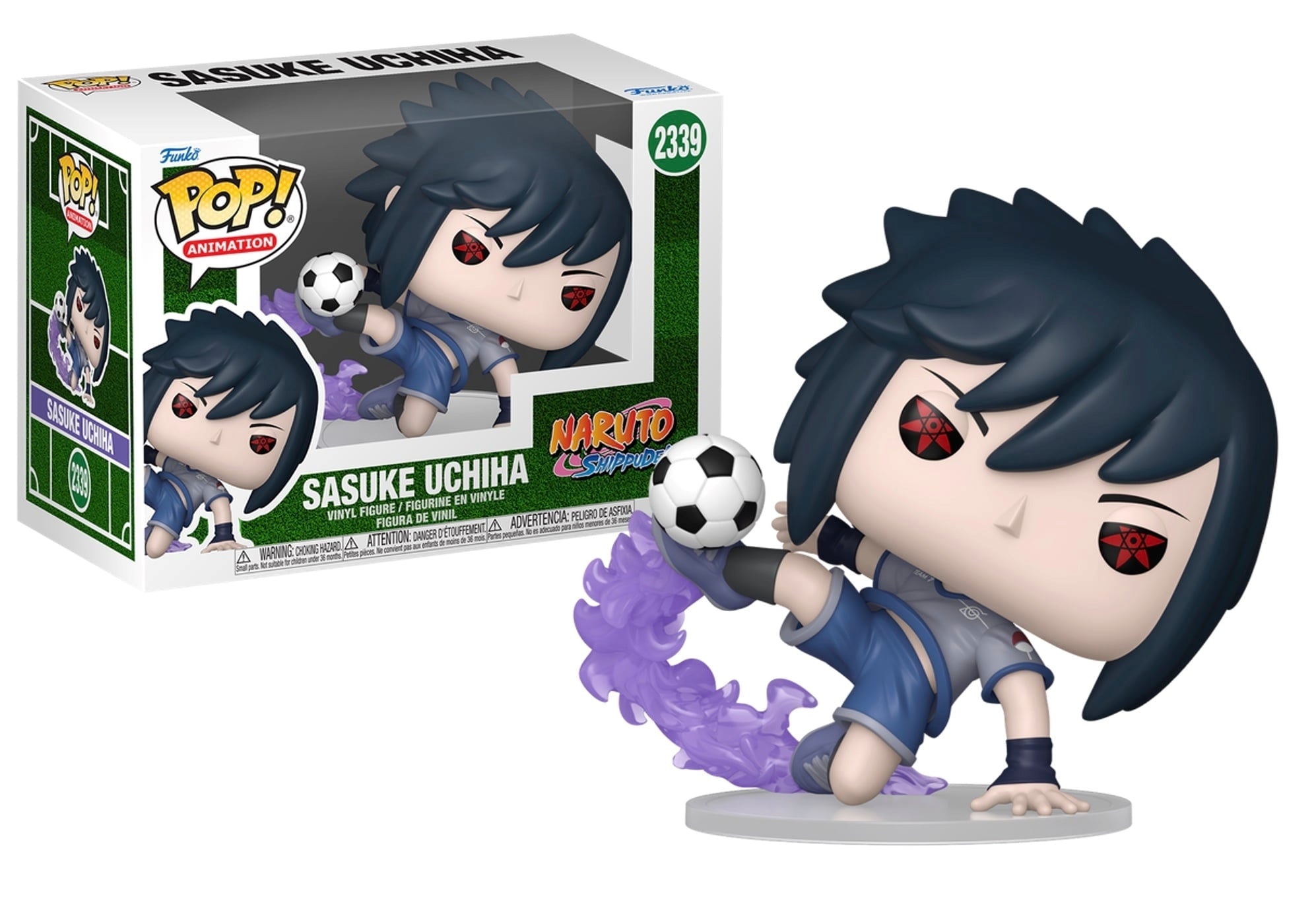 FUNKO POP Animation: Naruto Shippuden - 2339 Sasuke Uchiha (Soccer) 9cm Funko