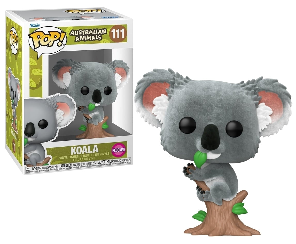 FUNKO POP Australian Animals - 111 Koala (Flocked) 9cm Funko