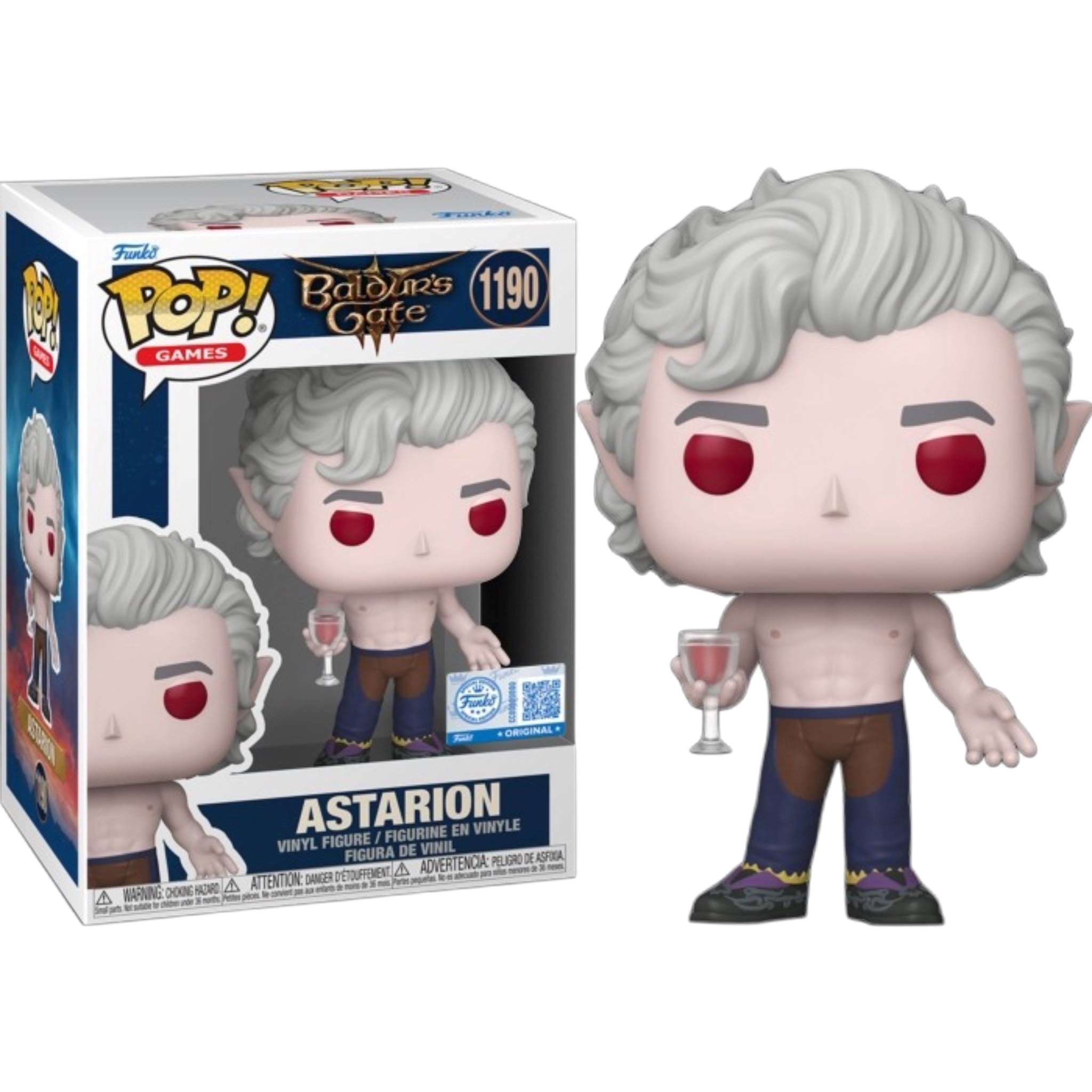FUNKO POP Games: Baldur's Gate 3 - 1190 Astarion (Exclusive) 9cm Funko