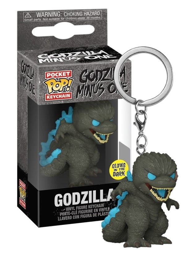 FUNKO POP Keychain Movies: Godzilla Minus One - Godzilla (Heat Ray) (Glows in The Dark) Funko