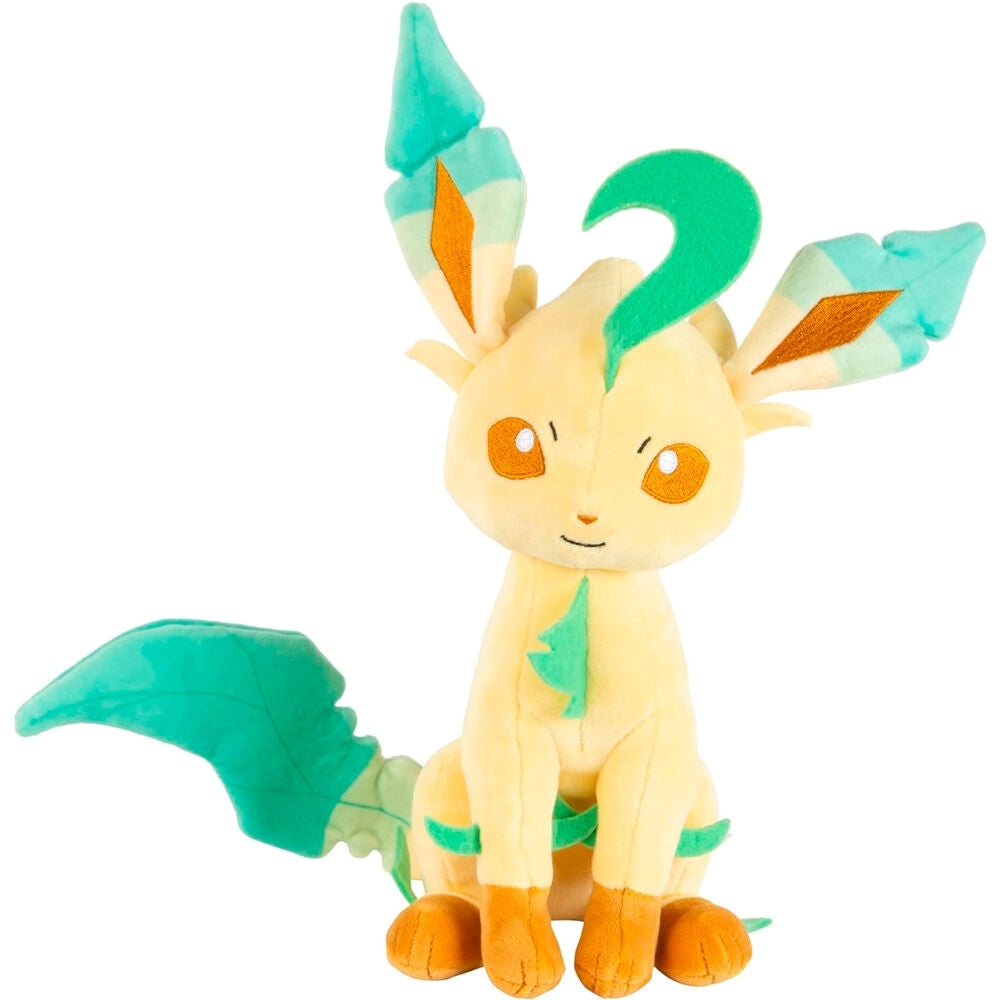 JAZWARES Peluche: Pokemon - Leafeon 23cm Jazwares