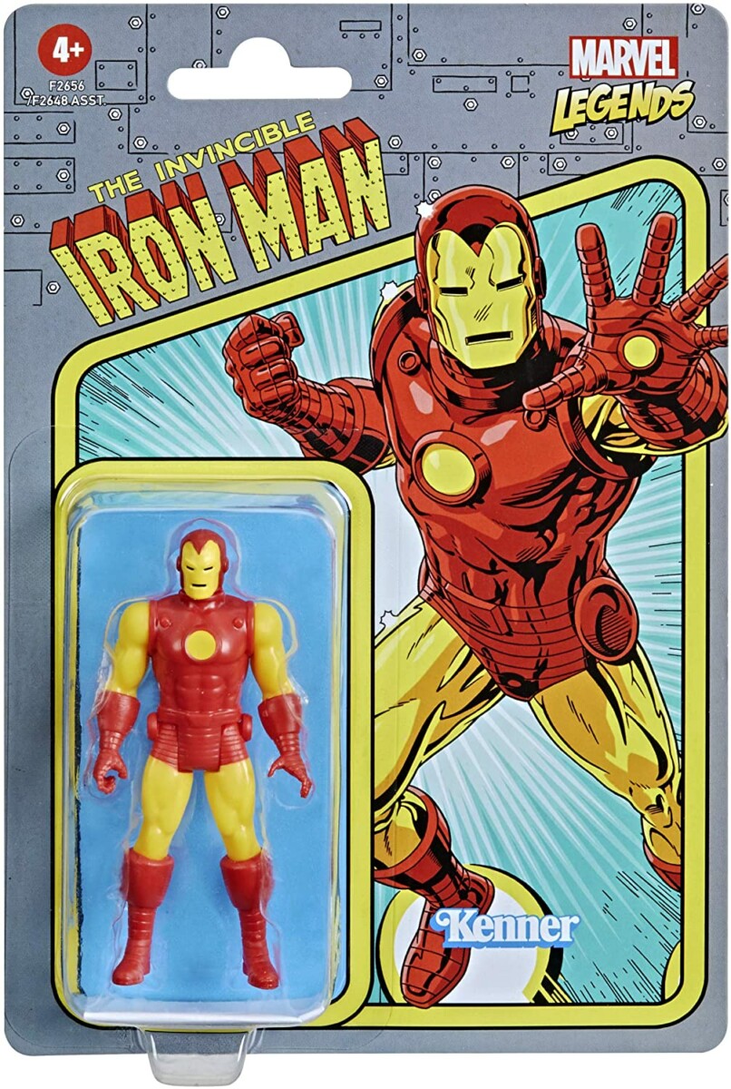 HASBRO MARVEL LEGENDS RECOLLECTION - RETRO IRON MAN - Disponibile in 2/3 giorni lavorativi