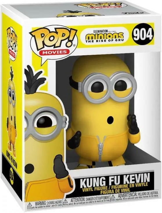FUNKO POP  Minions: The Rise Of Gru - 904 Kung Fu Kevin 9 cm Funko