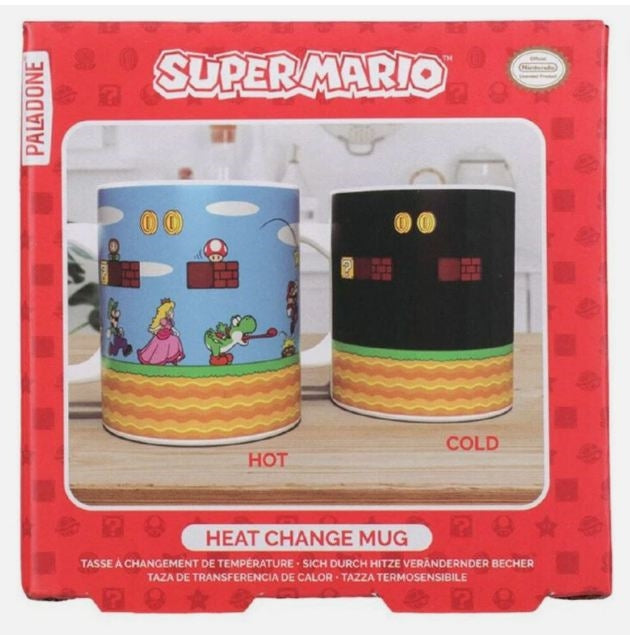 PALADONE Super Mario Level Heat Change Tazza Paladone