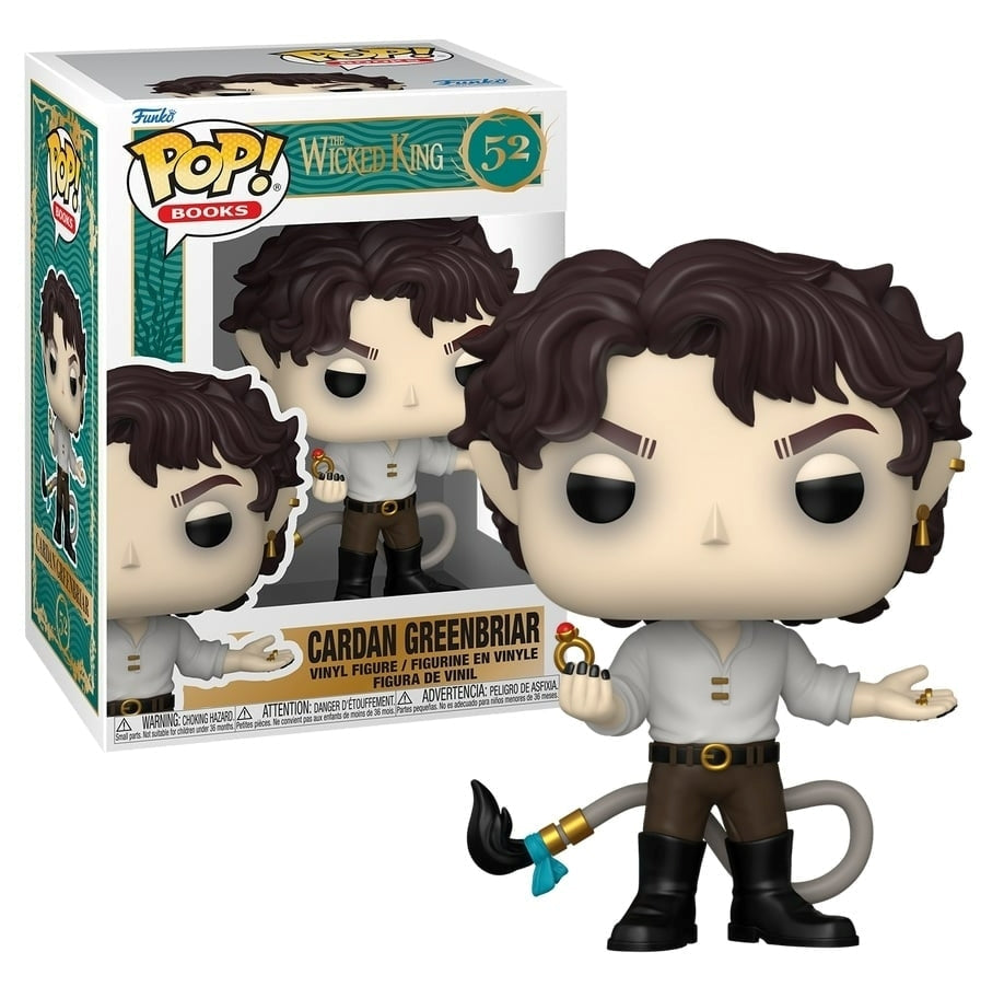 FUNKO POP The Folk Of The Air: The Wicked King - 52 Cardan Greenbriar 9cm Funko