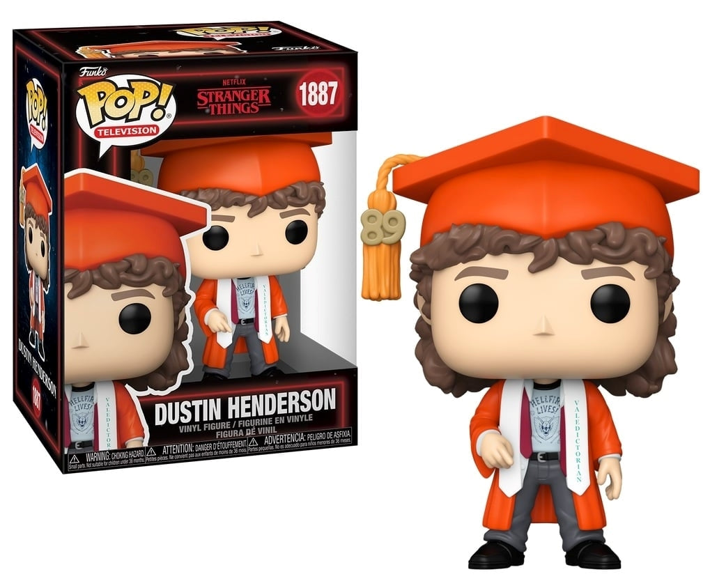 FUNKO POP Stranger Things - 1887 Dustin Henderson 9cm Funko