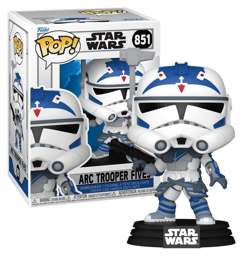FUNKO POP Star Wars - 851 Arc Trooper Fives 9cm Funko