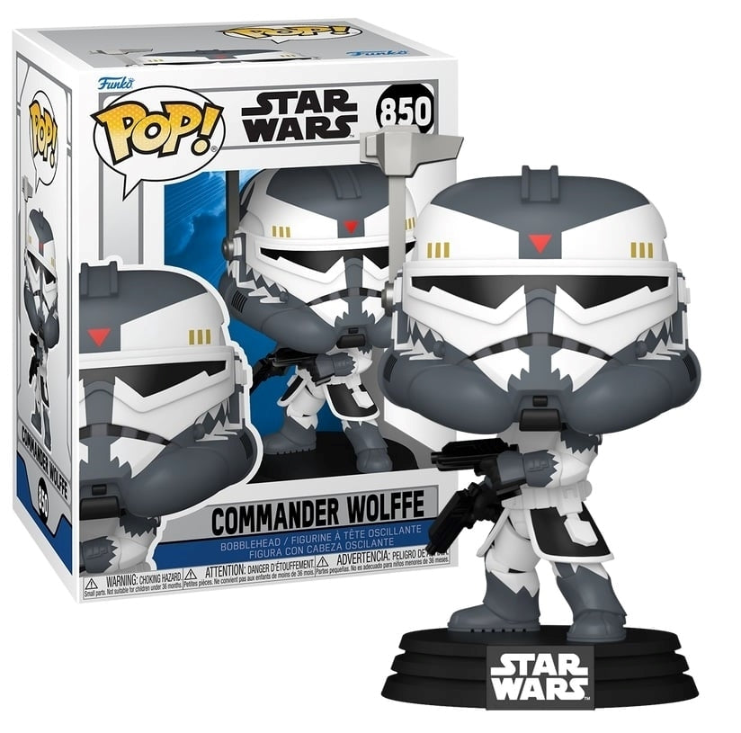 FUNKO POP Star Wars - 850 Commander Wolffe 9cm Funko