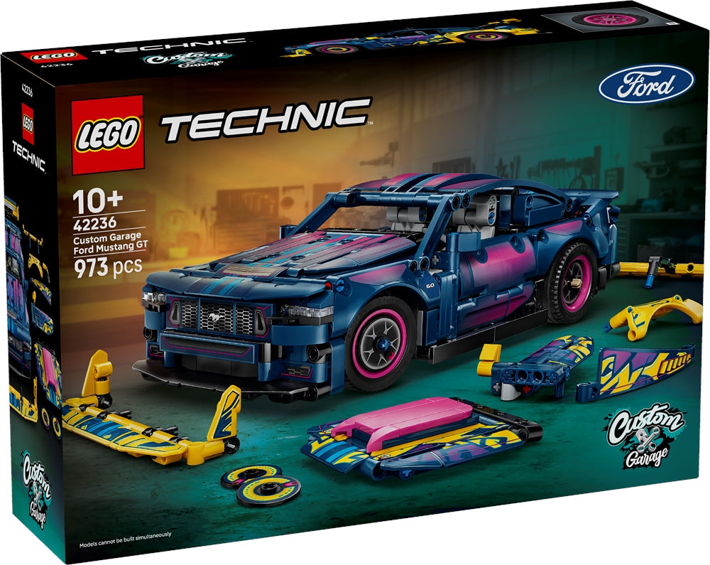 LEGO 42236 TECHNIC - Auto Ford Mustang GT Custom Garage LEGO
