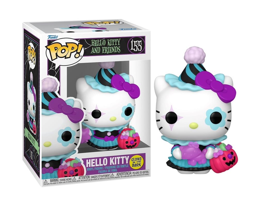 FUNKO POP Sanrio: Hello Kitty - 155 Hello Kitty Spooky (Glows In The Dark)  9cm Funko