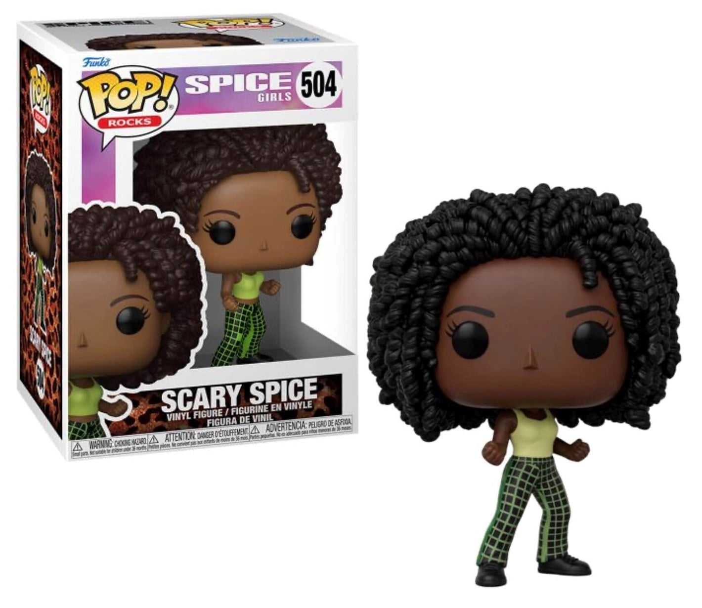 FUNKO POP Rocks: Spice Girls - 504 Scary Spice (WNBE) 9cm Funko
