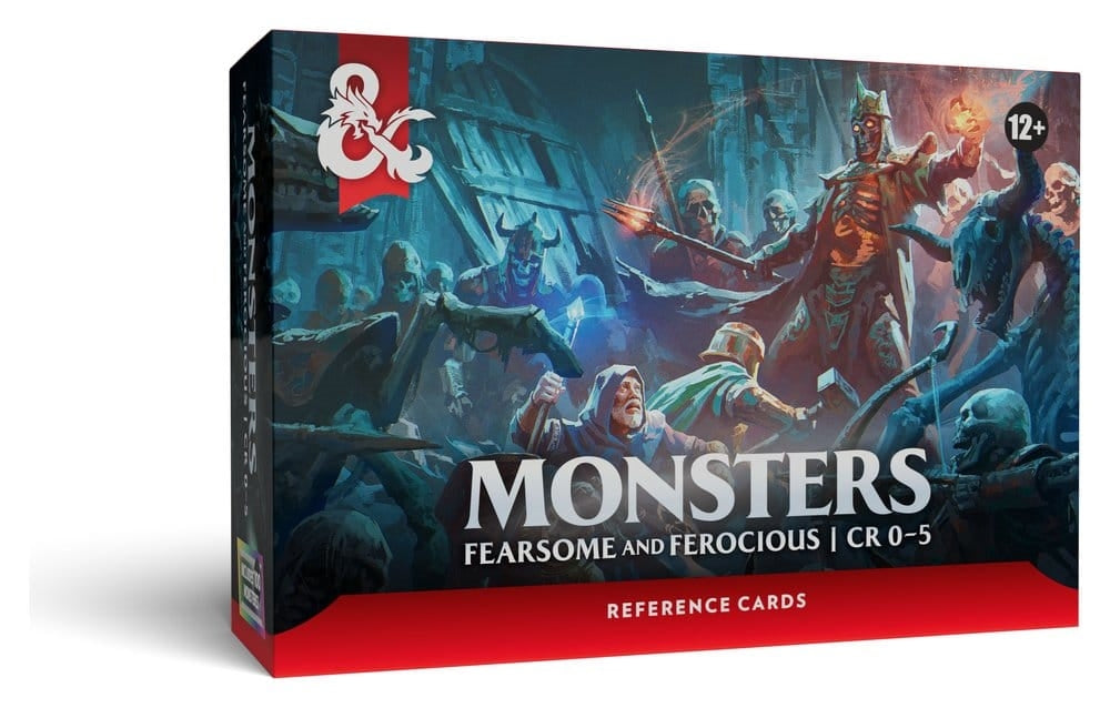 Dungeons & Dragons - Reference Cards: Monsters (Fearsome and Ferocious) - ENG Wizards D&D