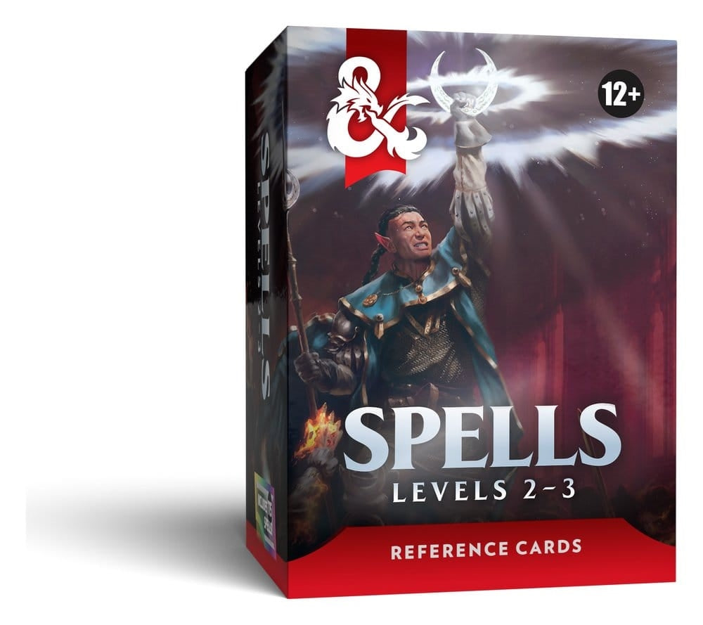 Dungeons & Dragons - Reference Cards: Spells (Levels 2-3) - ENG Wizards D&D