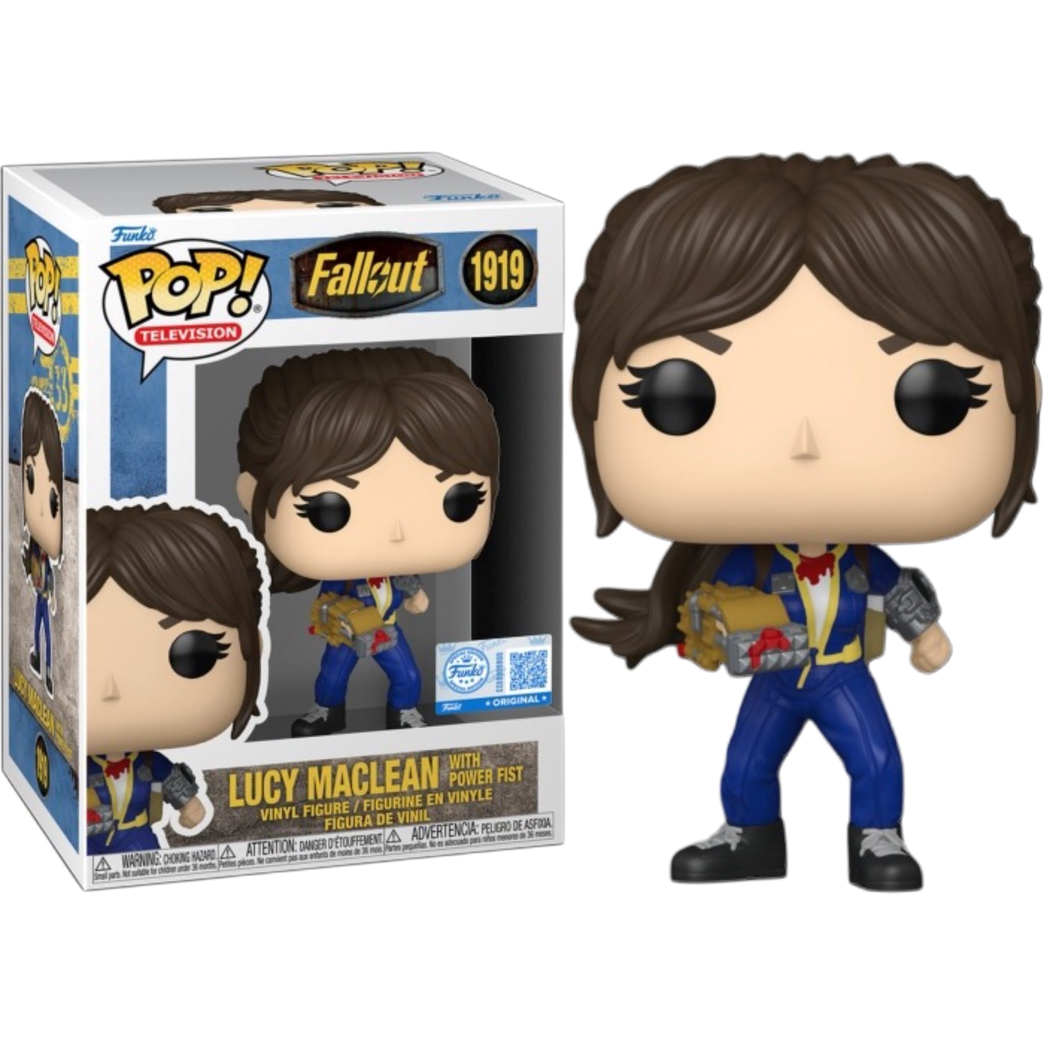 FUNKO POP Television: Fallout - 1919 Lucy Maclean With Power Fist (Exclusive) 9cm Funko