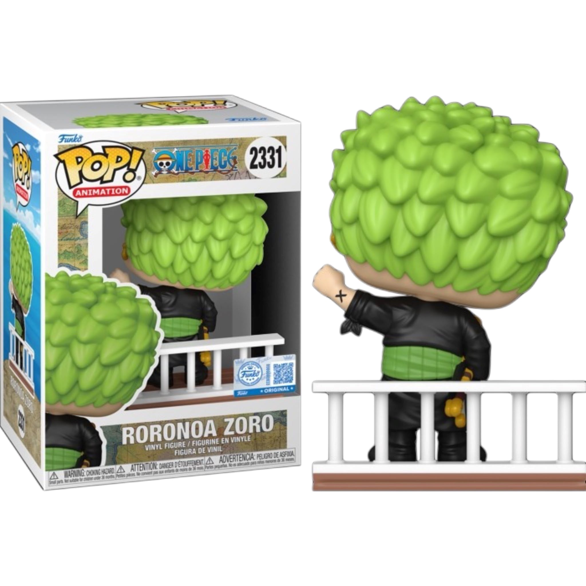 FUNKO POP Animation: One Piece - 2331 Roronoa Zoro (Exclusive) 9cm Funko