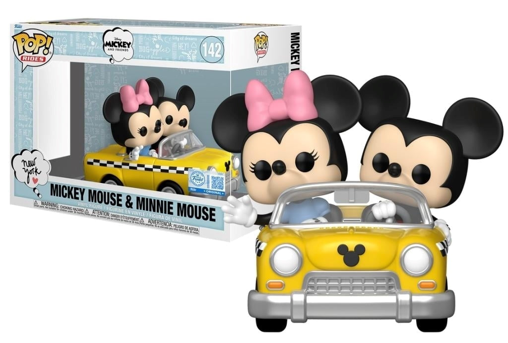 FUNKO POP Rides Super Disney: Mickey And Friends - 142 Mickey Mouse & Minnie Mouse (Exclusive) Funko