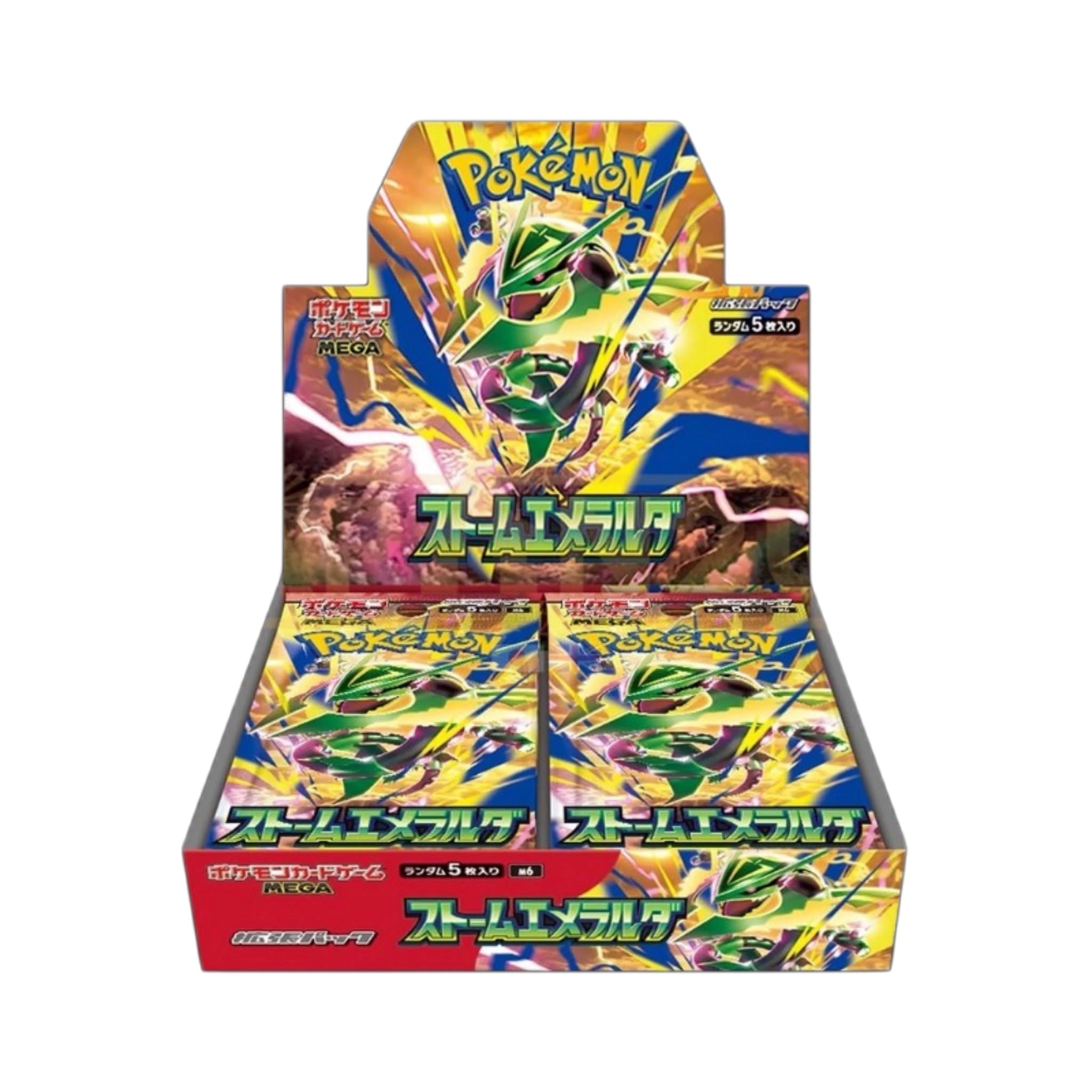POKEMON: M6 Storm Emeralda - Booster Box JAP - (Prodotto da collezione) TCG JP