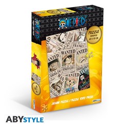 ABYSTYLE ONE PIECE - Jigsaw puzzle 1000 pieces - Wanted - Disponibile in 2/3 giorni lavorativi