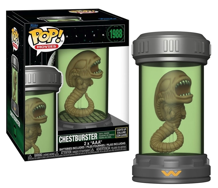 FUNKO POP Premium Television: Alien - 1988 Chestburster Xenomorph (Lights Up) Funko