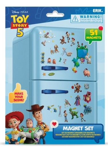 ERIK. SET DI CALAMITE FUSTELLATE DISNEY PIXAR TOY STORY ERIK.