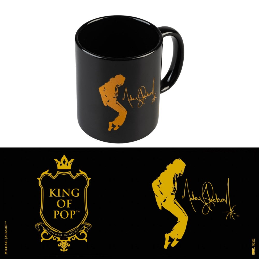 ERIK.TAZZA MICHAEL JACKSON KING OF POP NERA ERIK.